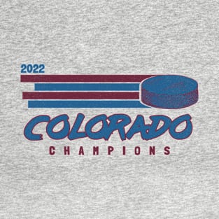 Colorado Hockey Champions 2022 T-Shirt